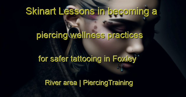 Skinart Lessons in becoming a piercing wellness practices for safer tattooing in Foxley River area | PiercingTraining | PiercingClasses | SkinartTraining-Canada